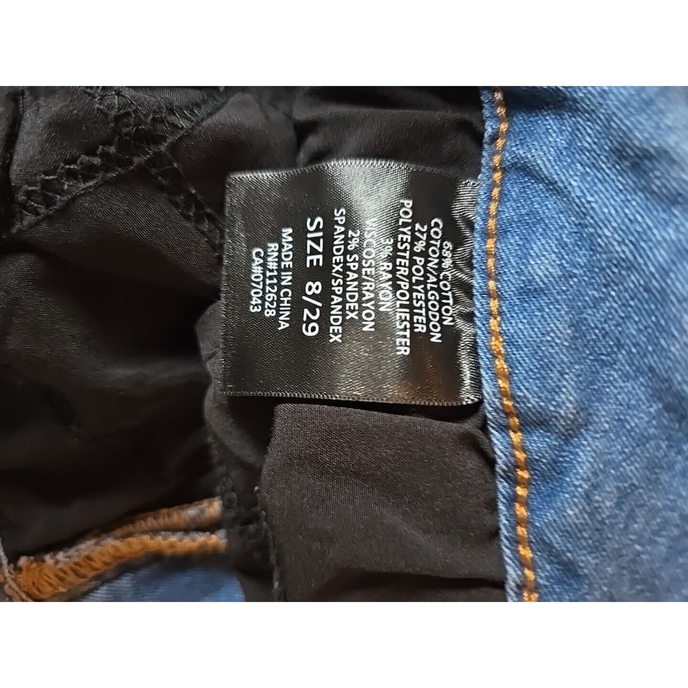 Tahari Women's Maeve Fit Solution Miniboot Medium Wash Size 8‎ RUNS SMALL - Picture 12 of 16